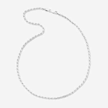 Sterling Silver 18-24" 2.8mm Rope Chain