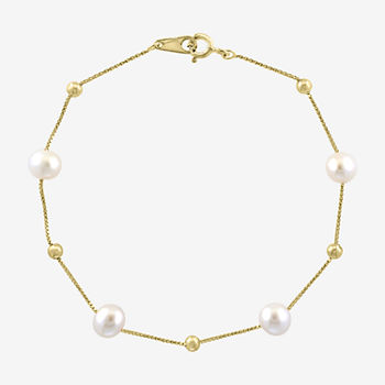 Effy  White Cultured Freshwater Pearl Strand Bracelets