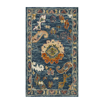 Loloi Padma Collection Traditional Hand Hooked Wool Rectangular Runner