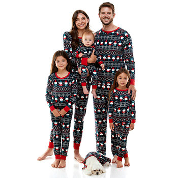Merry Gnomes Matching Family Pajamas