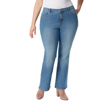 Gloria Vanderbilt-Plus Amanda Womens High Rise Jean
