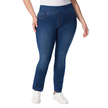 Gloria Vanderbilt - Plus Amanda Womens High Rise Slim Fit Jean