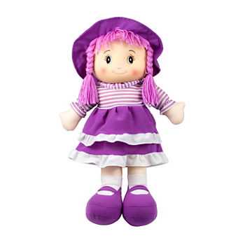 24" Rag Doll - Purple