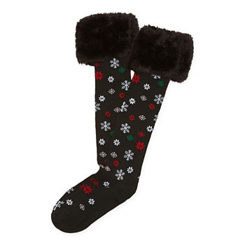 Mixit Holiday 1 Pair Knee High Socks Womens