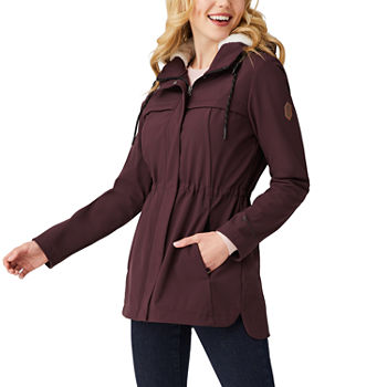Free Country Hooded Water Resistant Lightweight Softshell Jacket