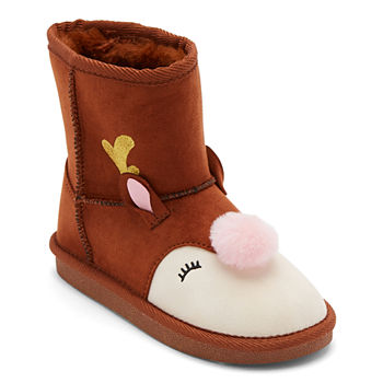 Thereabouts Toddler Girls Aubree Flat Heel Winter Boots
