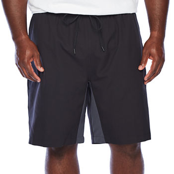 Msx By Michael Strahan Mens Mid Rise Stretch Workout Shorts - Big and Tall