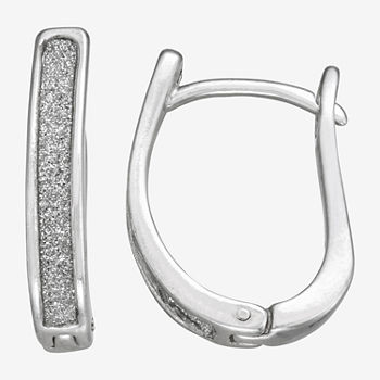 Sterling Silver 13mm Hoop Earrings
