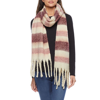 Frye And Co Blanket Striped Striped Cold Weather Scarf