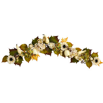Nearly Natural 5' Faux Autumn Garland