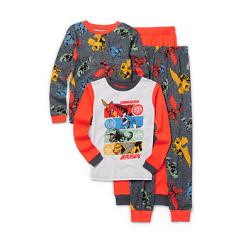 Bakugan Little & Big Boys 4-pc. Pajama Set