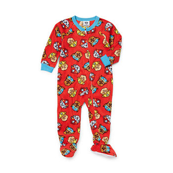 Toddler Boys Paw Patrol Long Sleeve Footed One Piece Pajama