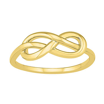6.5MM 10K Gold Infinity Band