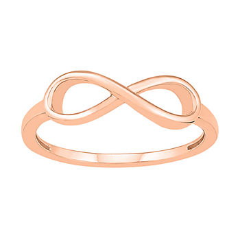 5.5MM 10K Rose Gold Infinity Band