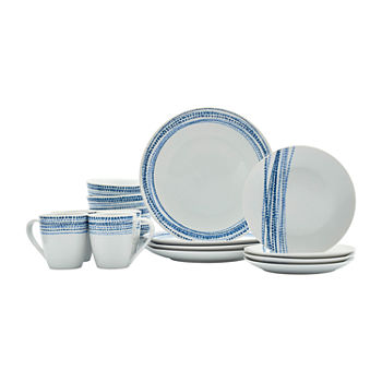 Tabletops Unlimited Aaron 16-pc. Porcelain Dinnerware Set