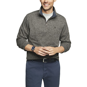 IZOD Mens Long Sleeve Quarter-Zip Pullover