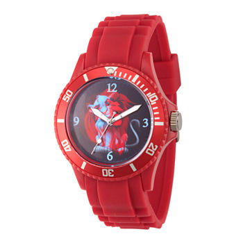 Disney The Lion King Mens Red Strap Watch Wds000359