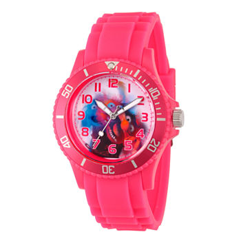Disney The Muppets Womens Pink Strap Watch Wds000360