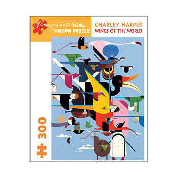 Pomegranate Communications Inc. Charley Harper - Wings of the World Puzzle: 300 Pcs