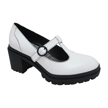 Pop Womens Trust Round Toe Mary Jane Shoes