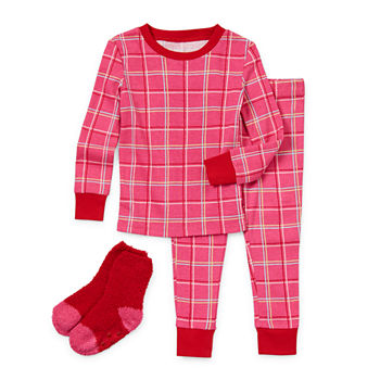 Okie Dokie Toddler Girls 3-pc. Pant Pajama Set