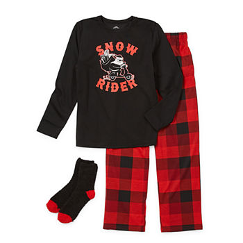 Thereabouts Boys Easy-on + Easy-off Adaptive Pant Pajama Set
