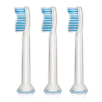 Philips Sonicare HX6053/64 Sensitive Standard Toothbrush Heads, 3-Pack