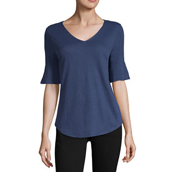 Women's T-Shirts | V-Neck Shirts for Women | JCPenney