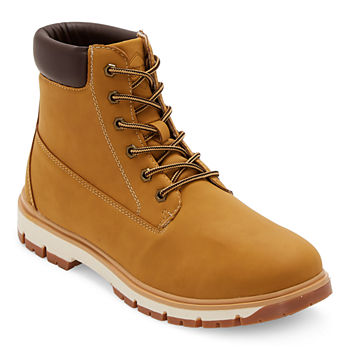 St. John's Bay Mens Holden Flat Heel Lace Up Boots