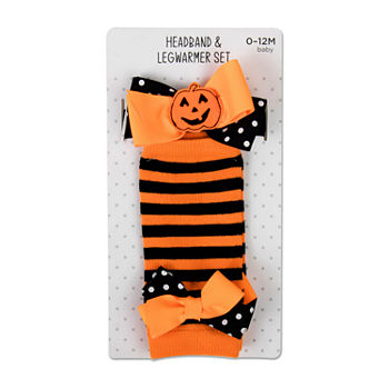 Okie Dokie Halloween Baby Leg Warmers 2-pc. Knee Highs