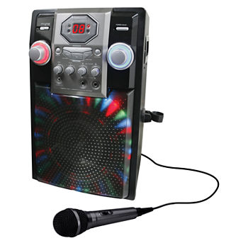 GPX JB185B Bluetooth Karaoke Machine