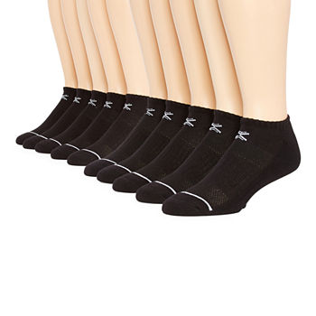Xersion Mens 10 Pair Breathable Performance Low Cut Socks
