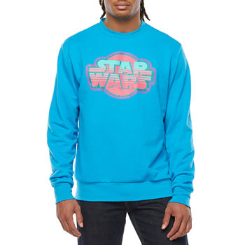 Mens Crew Neck Long Sleeve Star Wars Sweatshirt