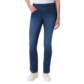 Gloria Vanderbilt Amanda Womens High Rise Slim Fit Jean