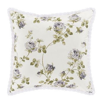 Royal Court Rosemary Square Throw Pillow