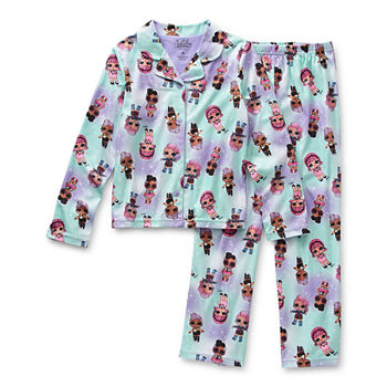 Little & Big Girls 2-pc. LOL Pant Pajama Set