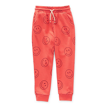 Okie Dokie Toddler Boys Mid Rise Cuffed Jogger Pant