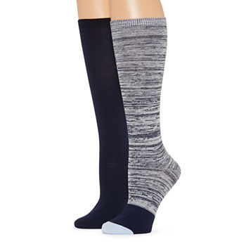 Mixit 2 Pair Knee High Socks Womens