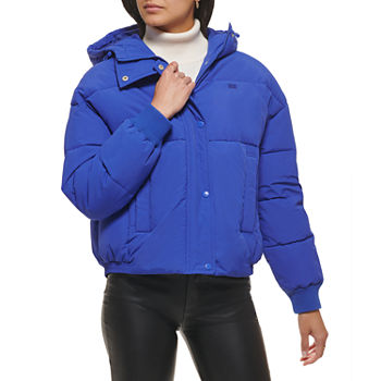 Levi's Hooded Water Resistant Midweight Puffer Jacket