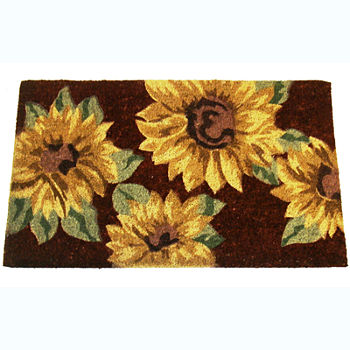 Sunflowers Rectangular Doormat - 18"X30"