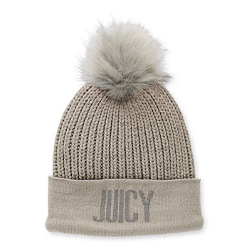 Juicy By Juicy Couture Pom Womens Beanie