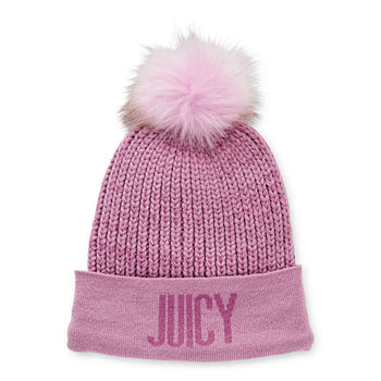 Juicy By Juicy Couture Pom Womens Beanie