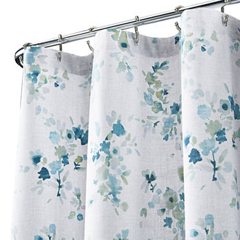 Fieldcrest Casual Floral Shower Curtain