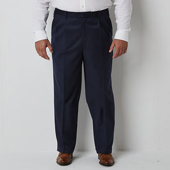 Stafford Coolmax All Season Ecomade Mens Stretch Fabric Classic Fit Suit Pants - Big and Tall