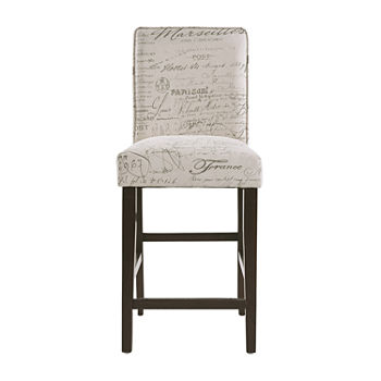 Home Meridian Alsace Counter Height Upholstered Bar Stool