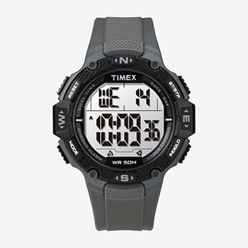 Timex Mens Black Strap Watch Tw5m41100jt