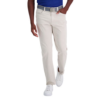 Haggar® Mens The Active Series City Flex 5 Pocet Straight Fit Flat Front Pant