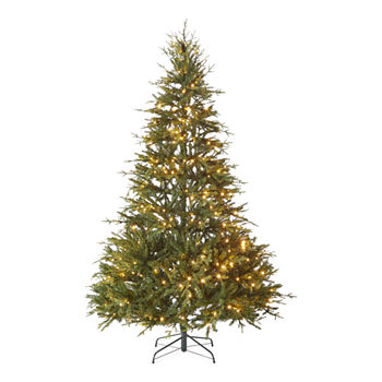 North Pole Trading Co.7.5' Brighton Fir Pre-Lit Christmas Tree