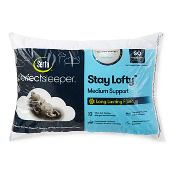 Serta PerfectSleeper Stay Lofty Medium Support Pillow