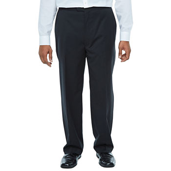 Stafford Travel Mens Classic Fit Tuxedo Pants Big and Tall